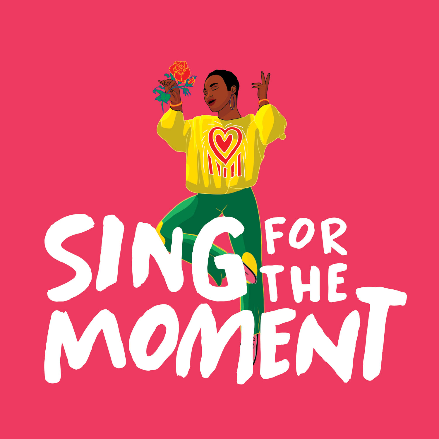 Charte graphique pour l'ASBL Sing For The Moment